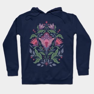 Folk Art Floral Hoodie